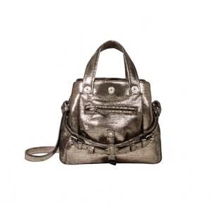 NEW JEROME DREYFUSS women's billy nano bag in lame champ